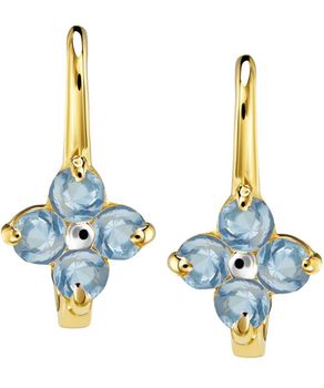 Złote kolczyki kwiatuszki z błękitnymi cyrkoniami 333 – subtelna elegancja.jpg