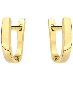 Złote kolczyki 333 prostokątne – klasyczne z angielskim zapięciem.jpg