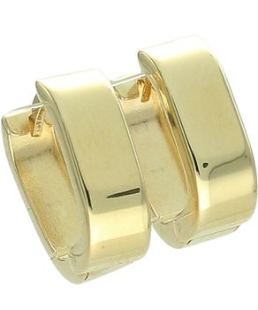 Złote kolczyki koła 375 – subtelne kółka ze ściętymi brzegami.jpg