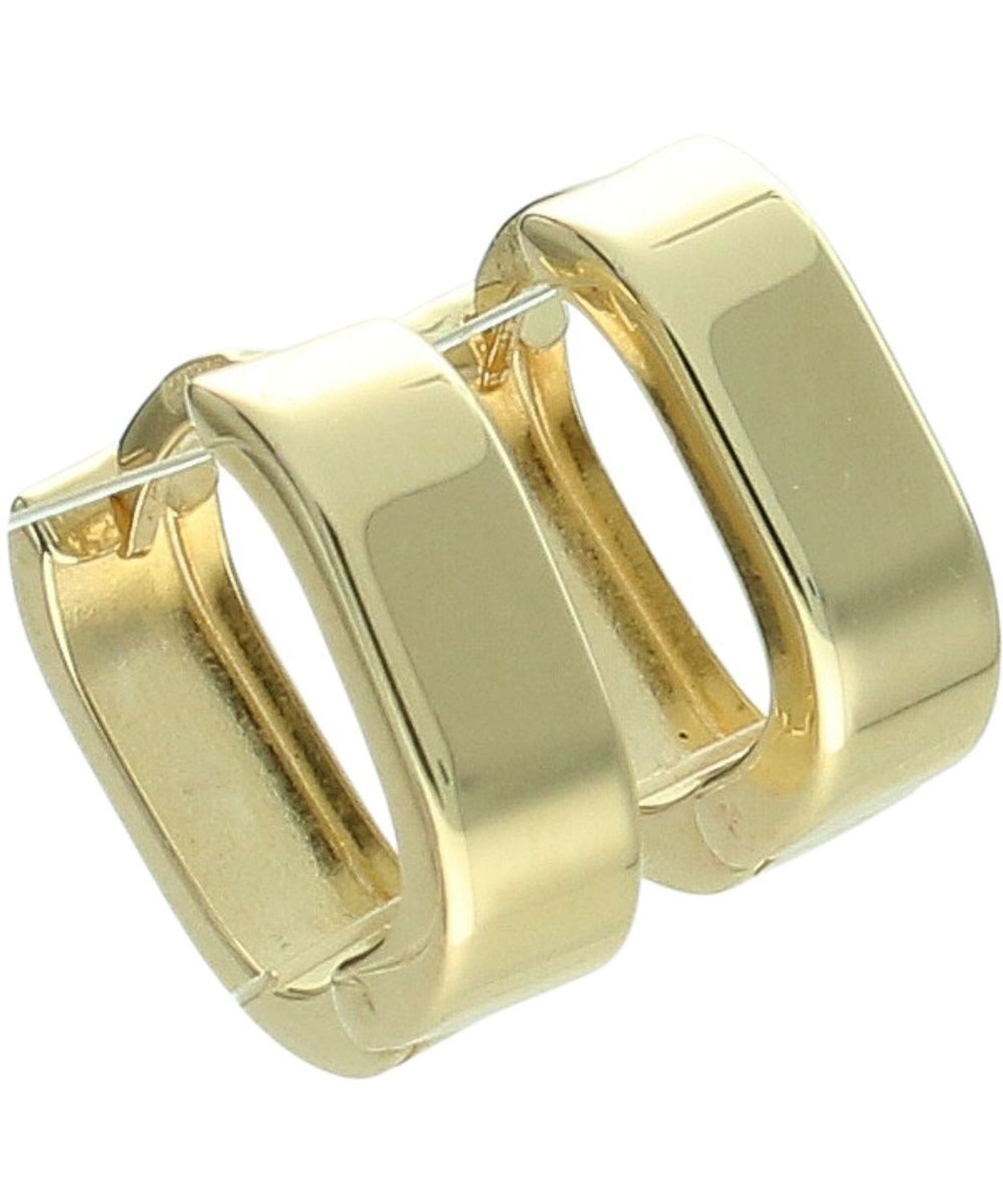 Złote kolczyki koła 375 – subtelne kółka ze ściętymi brzegami.jpg