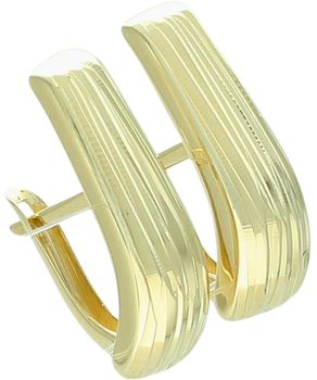 Kolczyki złote diamentowane próby 375 na biglu angielskim typu lira.jpg