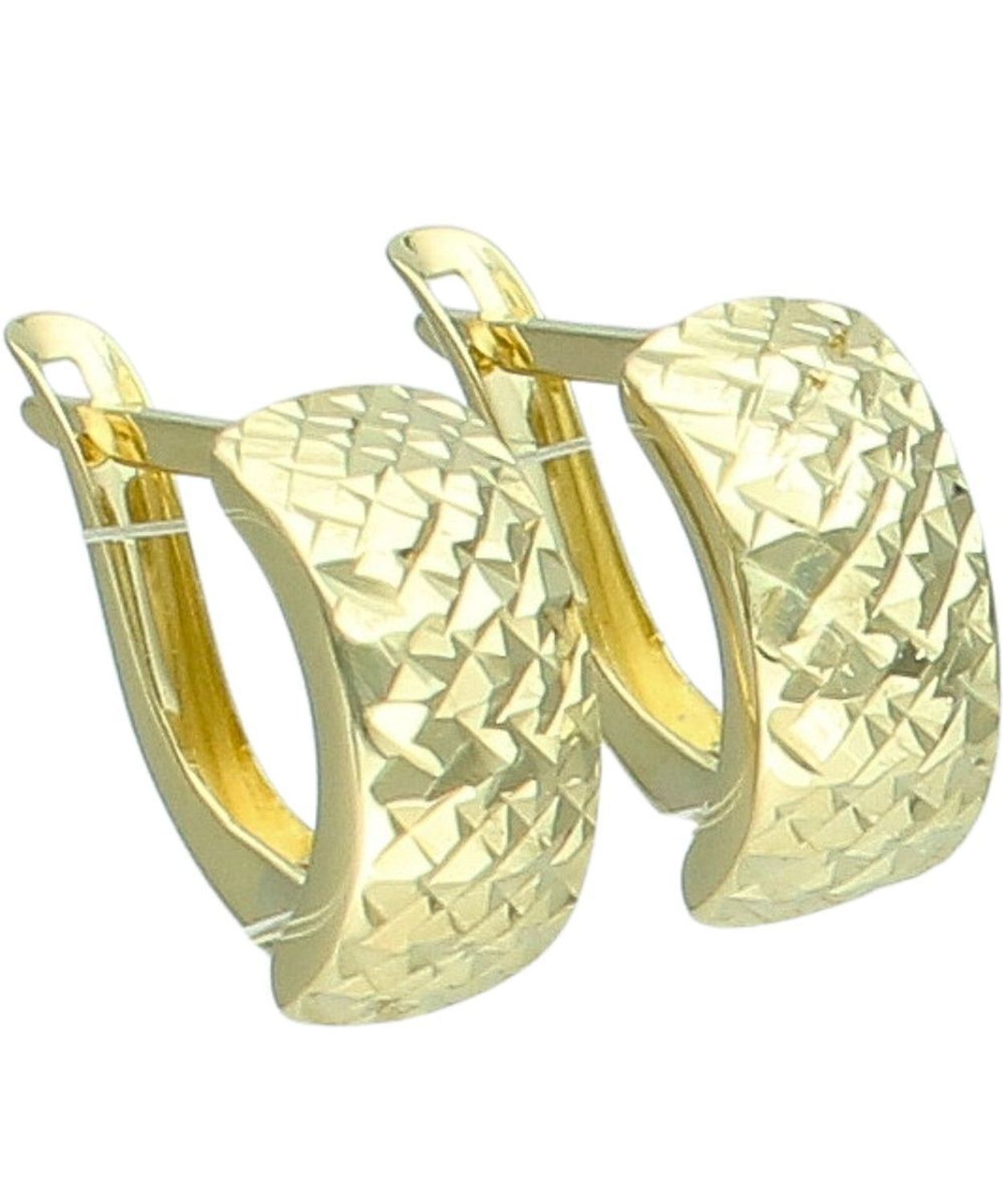 Kolczyki złote diamentowane próby 375 na biglu angielskim typu lira.jpg