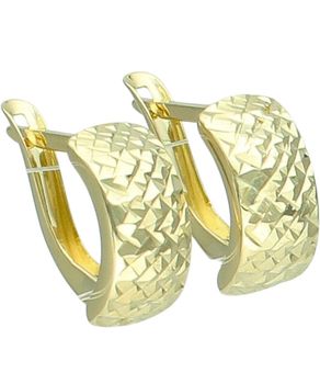 Kolczyki złote diamentowane próby 375 na biglu angielskim typu lira.jpg