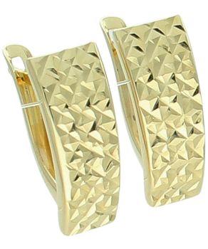 Kolczyki złote wydłużone łezki na angielskim zapięciu diamentowane.jpg