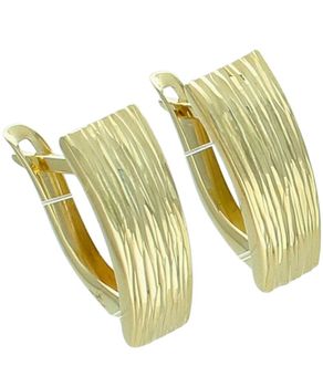 Złote kolczyki damskie modowe pr.585.jpg