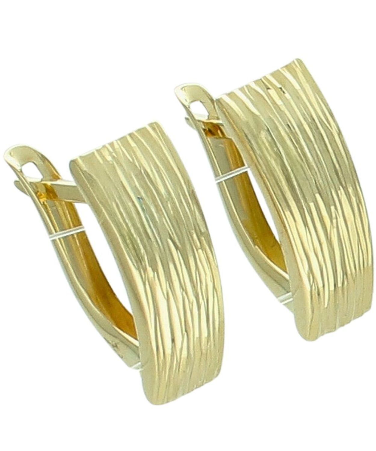 Złote Kolczyki Damkie 585 z Diamentowym Szlifem.jpg