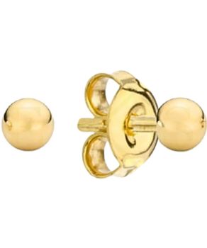 Kolczyki złote wiszące kulki 585 bigiel angielski lira 2,5 cm DIA-KLC-14337-585 Au.jpg