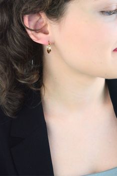 Złote kolczyki kółka 585 – angielskie zapięcie, 17 mm, 0,96 g 💛✨ (1).jpg