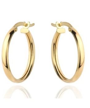 Złote kolczyki kółka 585 – angielskie zapięcie, 17 mm, 0,96 g.jpg