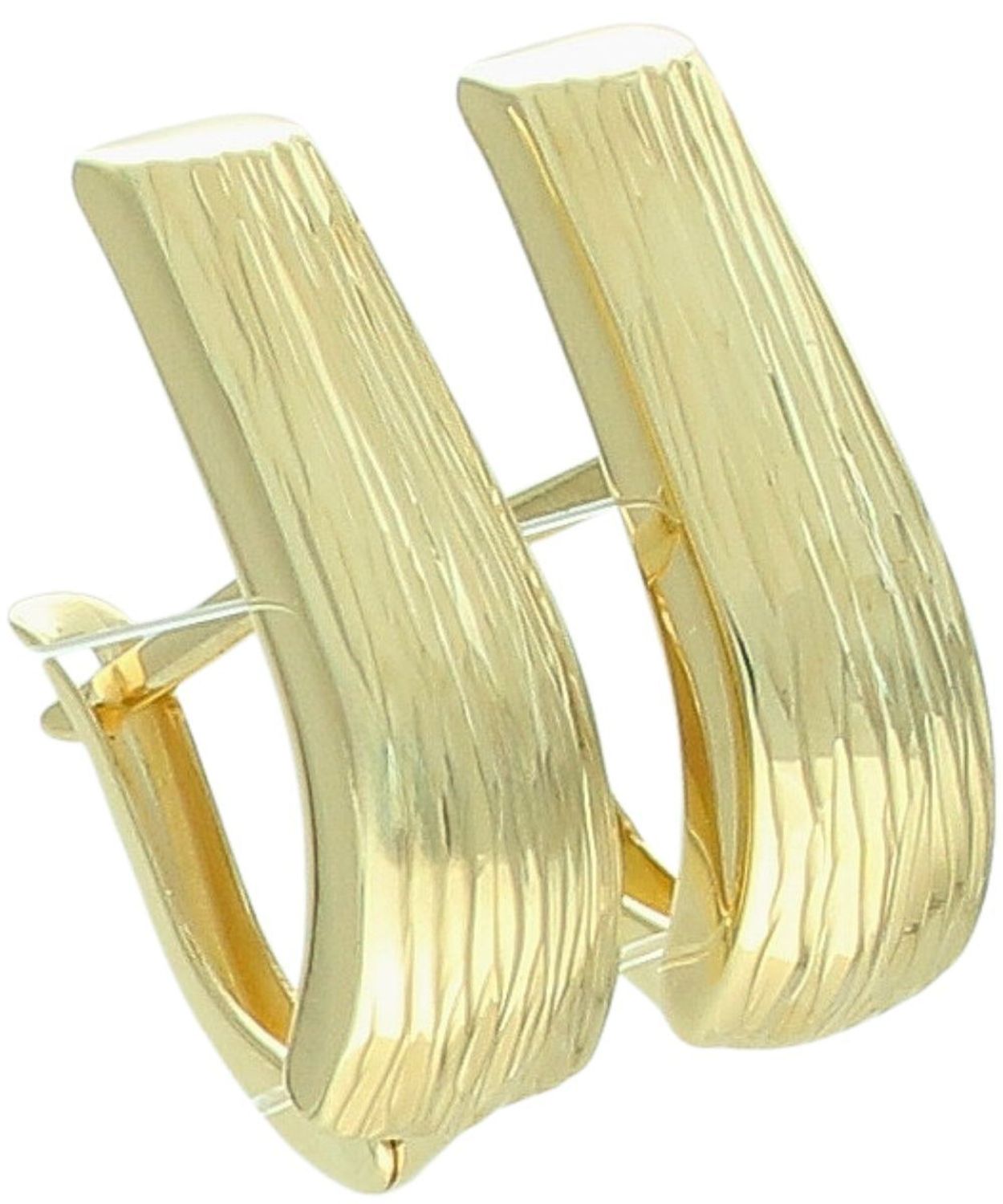 Kolczyki złote diamentowane próby 585 na biglu angielskim typu lira.jpg