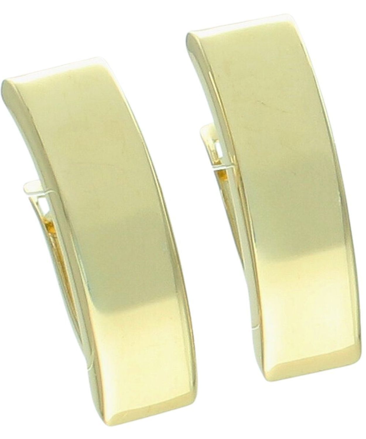Kolczyki złote gładkie prostokątne próby 585 na biglu angielskim typu lira Au.jpg
