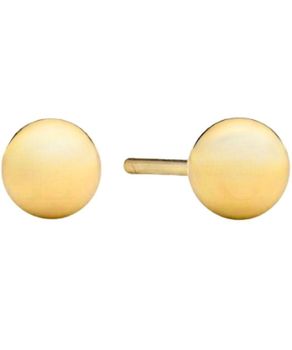 Kolczyki  złote kulki super lekkie 3 mm 585 sztyft DIA-KLC-14348-585 Au.jpg