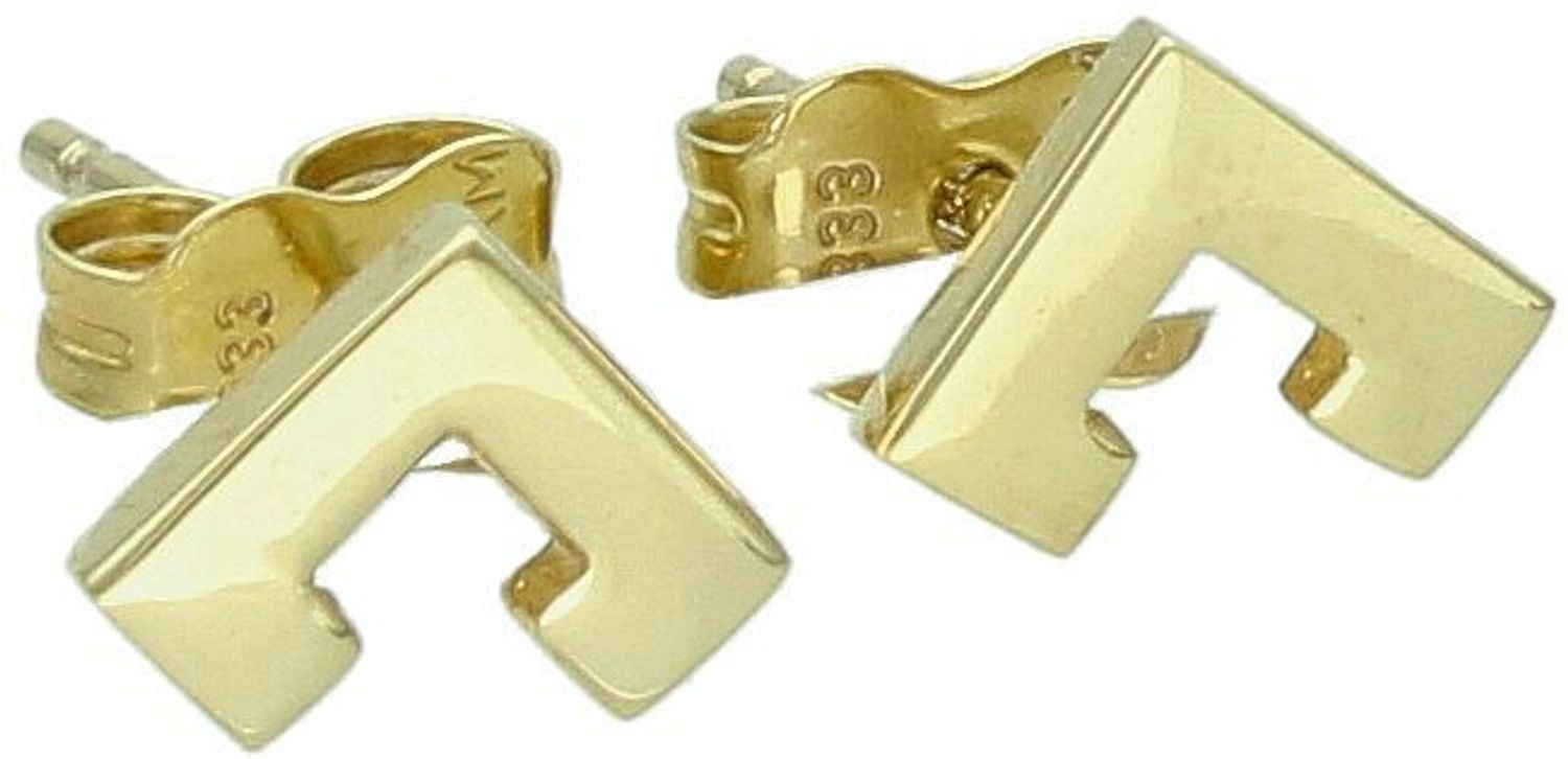 Kolczyki złote geometryczne pr 333, DIA-KLC-1637-333 Nowoczesne i eleganckie złote kolczyki o geometrycznym kształcie to doskonały wybór dla kobiet, które cenią minimalistyczny1.jpg