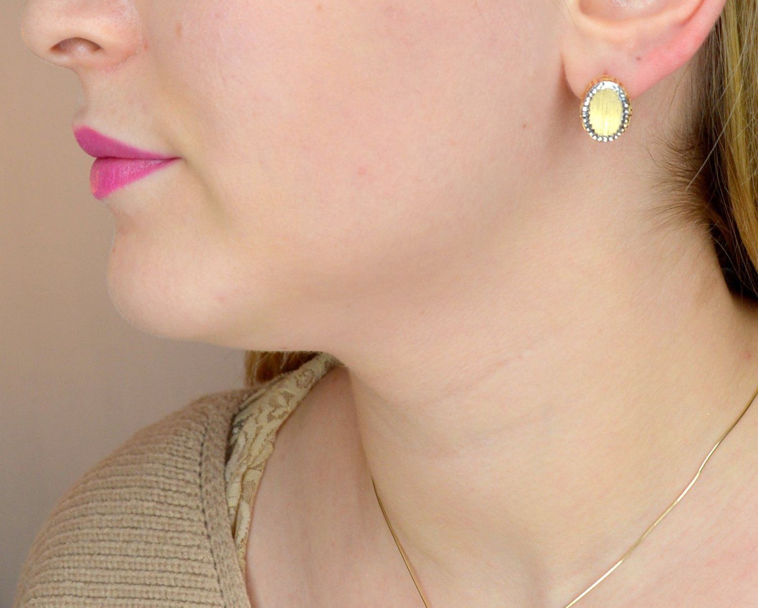 Kolczyki złote grawerowane blaszki z drogą grecką DIA-KLC-1737-585.jpg