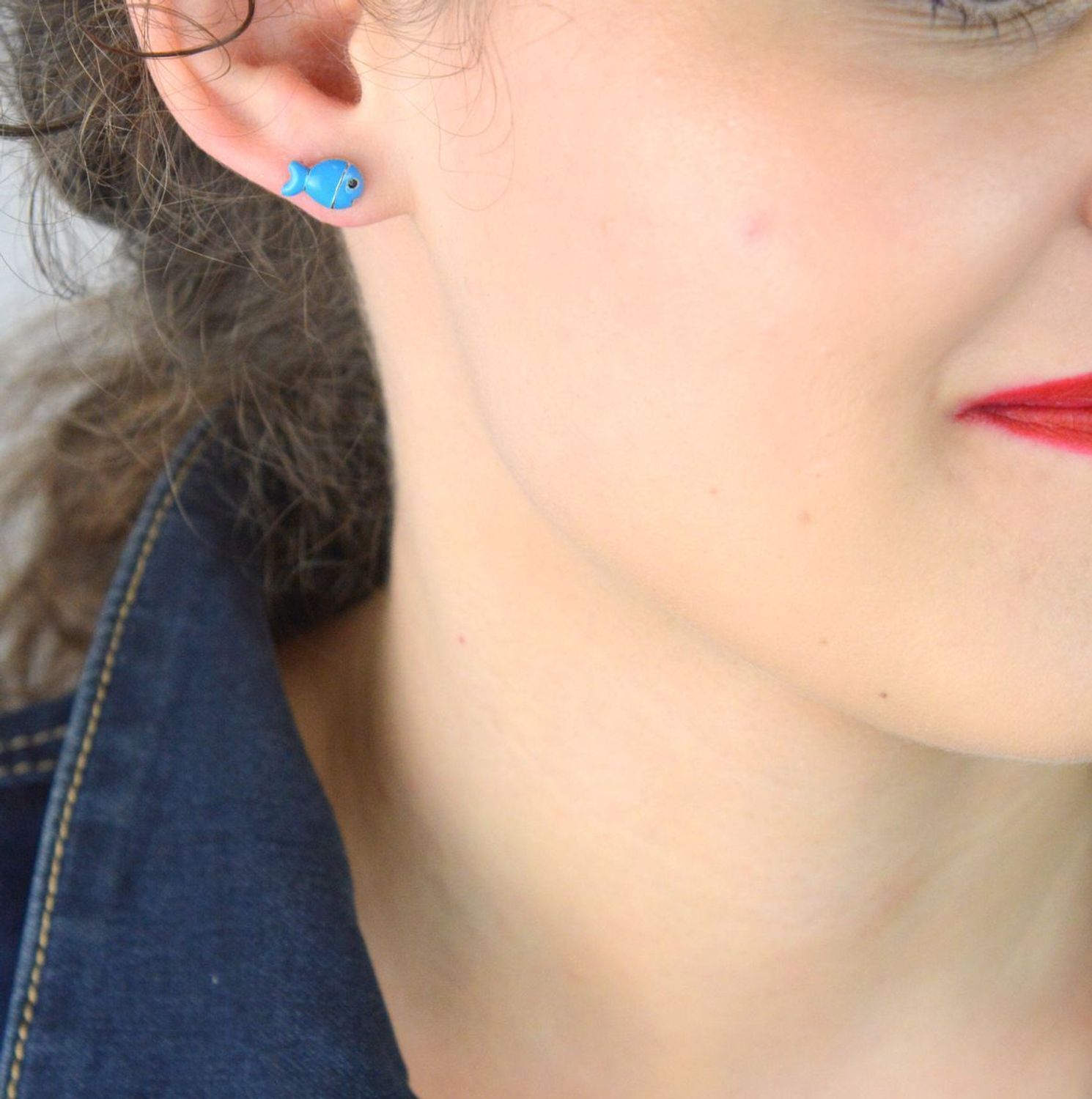 Kolczyki dla dziewczynki wkręcane ' Niebieskie rybki' DIA-KLC-1SE60091-925.png