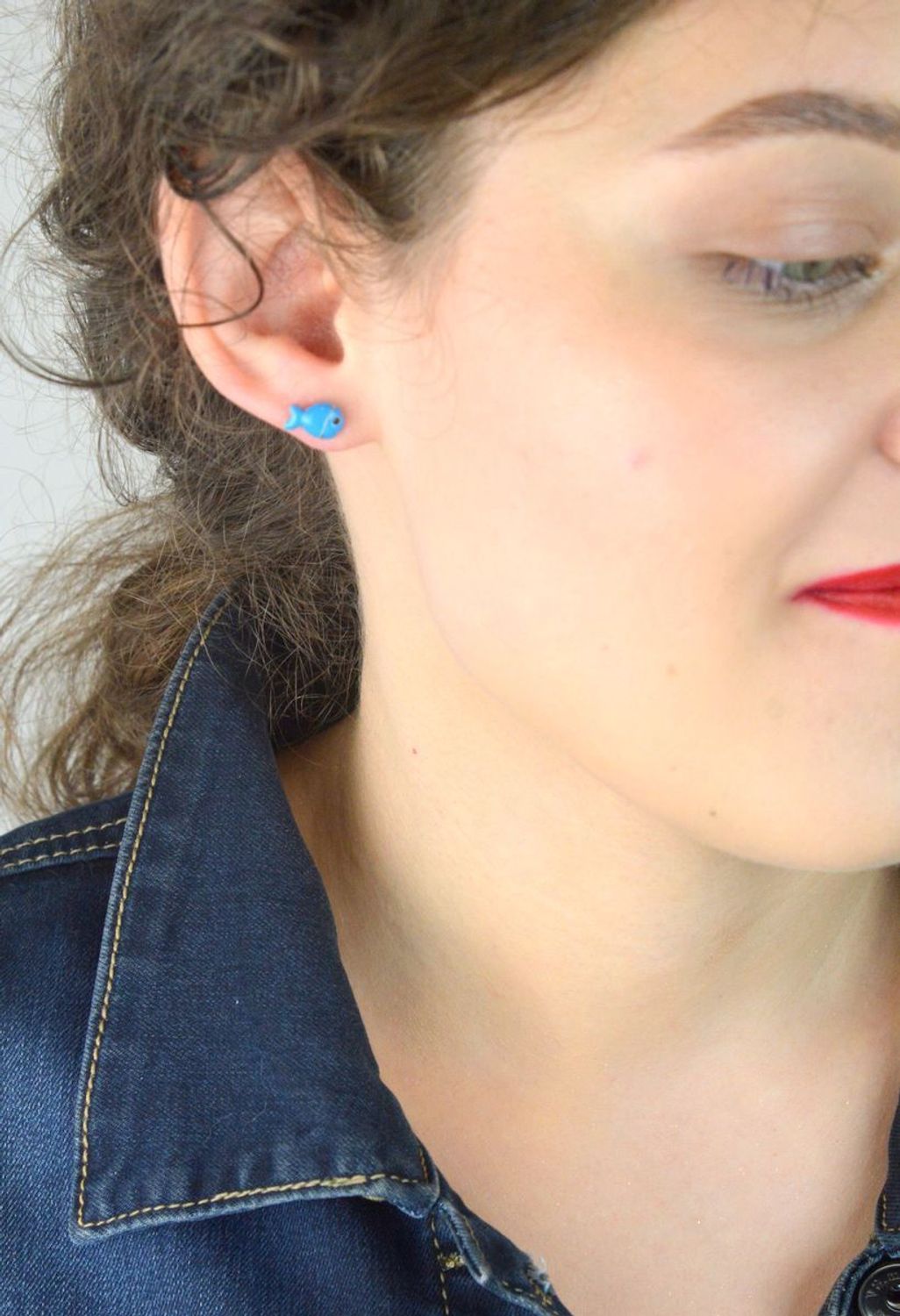 Kolczyki dla dziewczynki wkręcane ' Niebieskie rybki' DIA-KLC-1SE60091-925.png