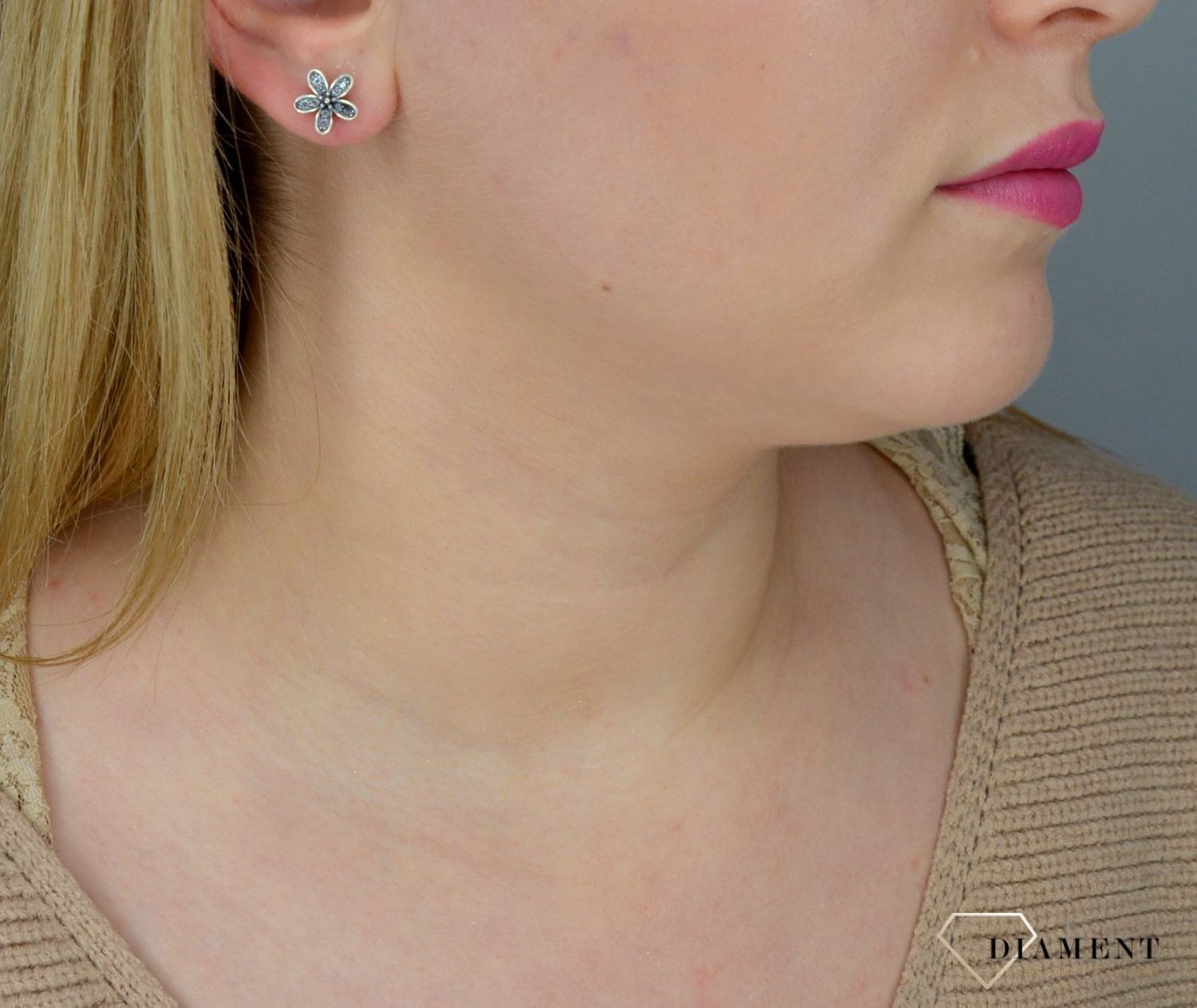 Srebrne kolczyki 925 kwiatki z cyrkonią DIA-KLC-2002-925.jpg