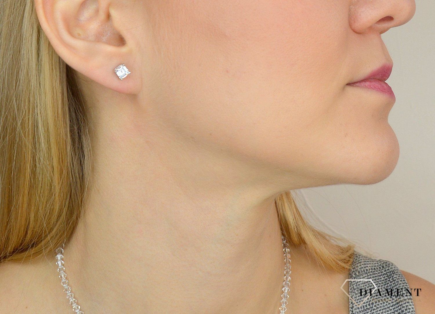 Srebrne kolczyki 925 błyszcząca cyrkonia DIA-KLC-2044-925.jpg