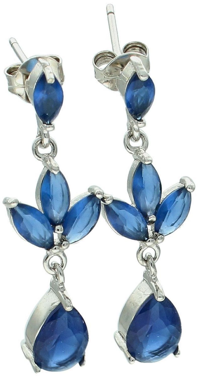 Kolczyki srebrne wiszące szafirowe cyrkonie DIA-KLC-2121-925.jpg