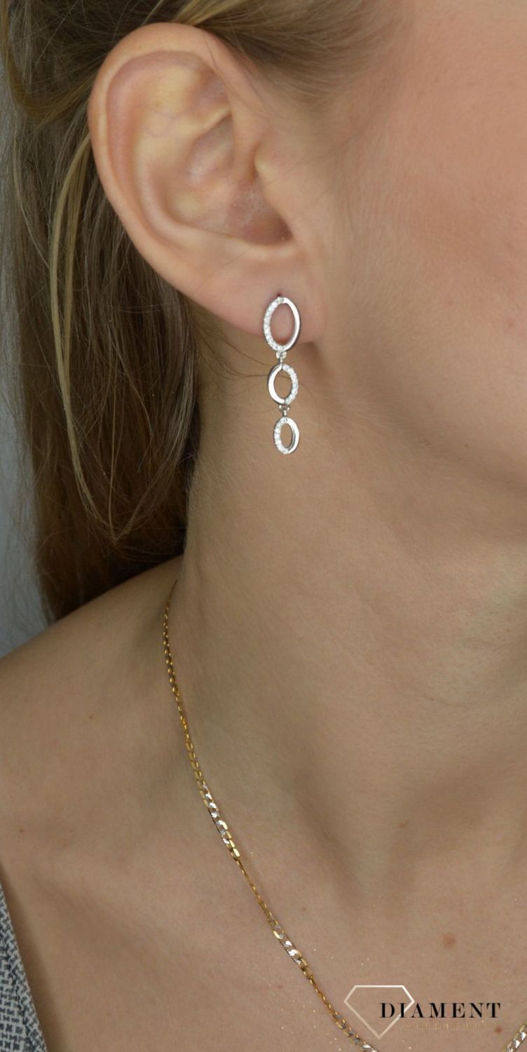 Srebrne kolczyki owalne kółka z cyrkonią DIA-KLC-2270-925.jpg