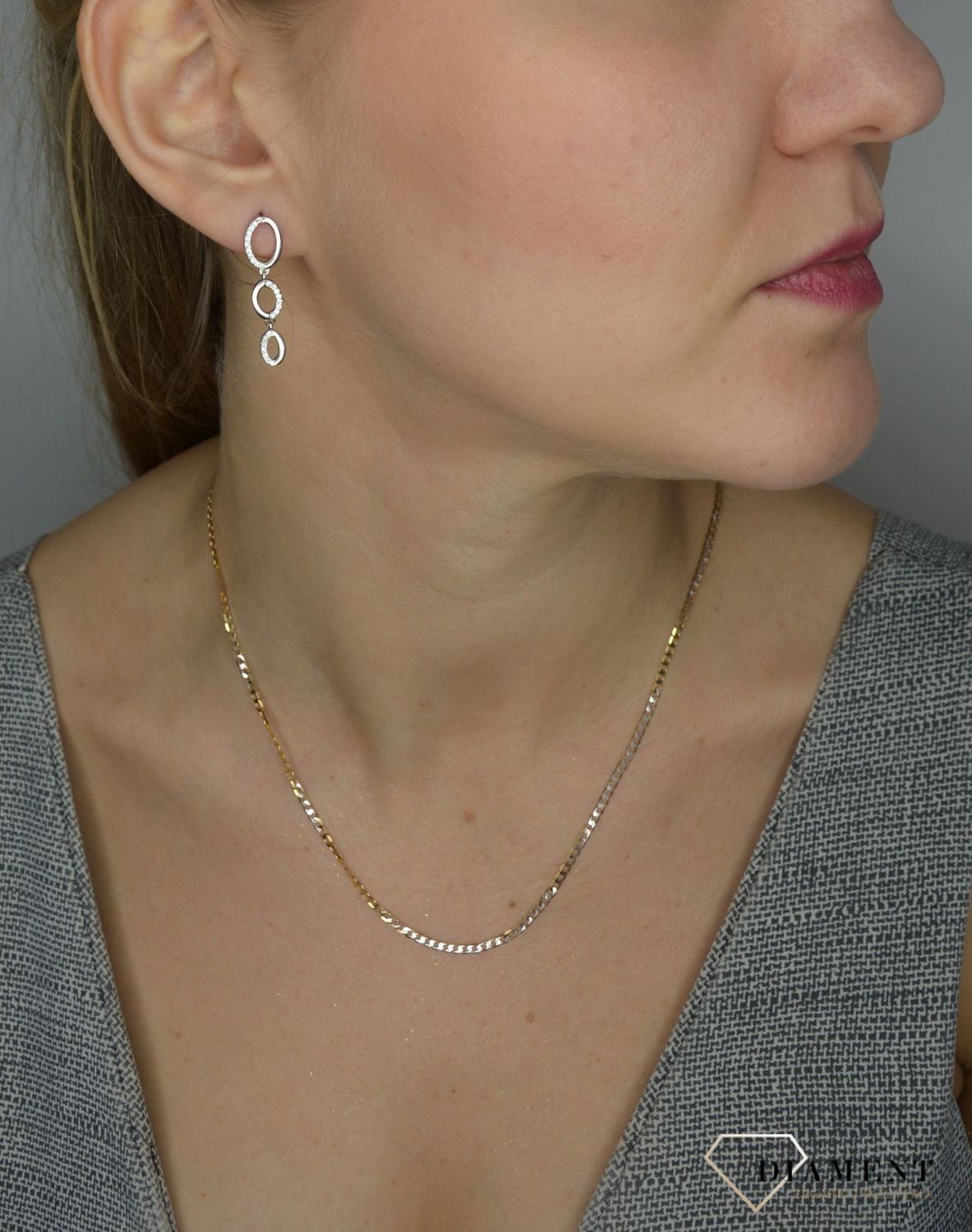 Srebrne kolczyki owalne kółka z cyrkonią DIA-KLC-2270-925.jpg