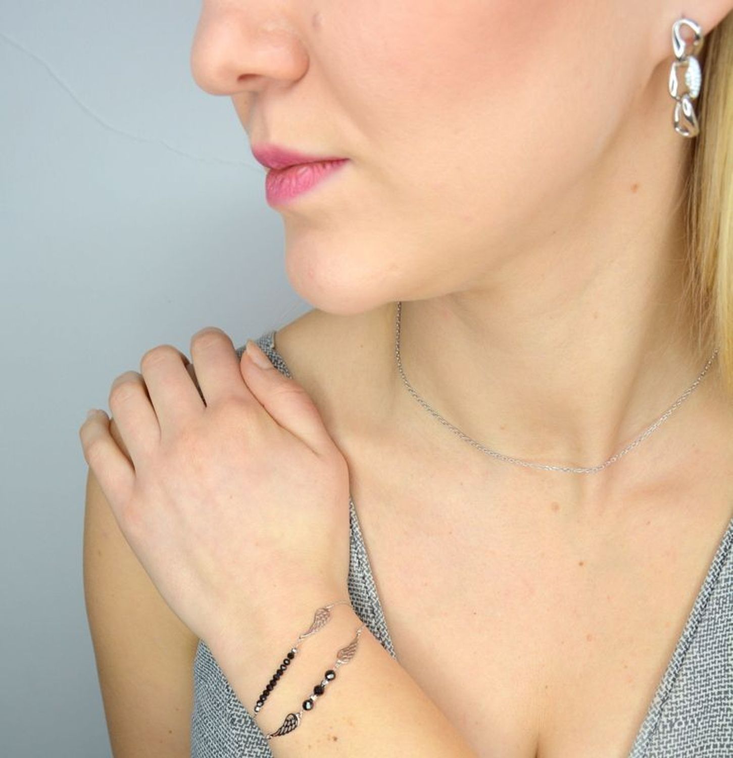 Srebrne kolczyki wiszące pancerka z cyrkoniami DIA-KLC-2271-925.jpg