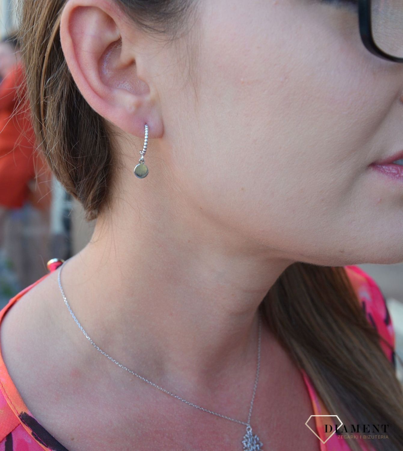 Srebrne kolczyki pół kółka z blaszką DIA-KLC-2444-925.jpg