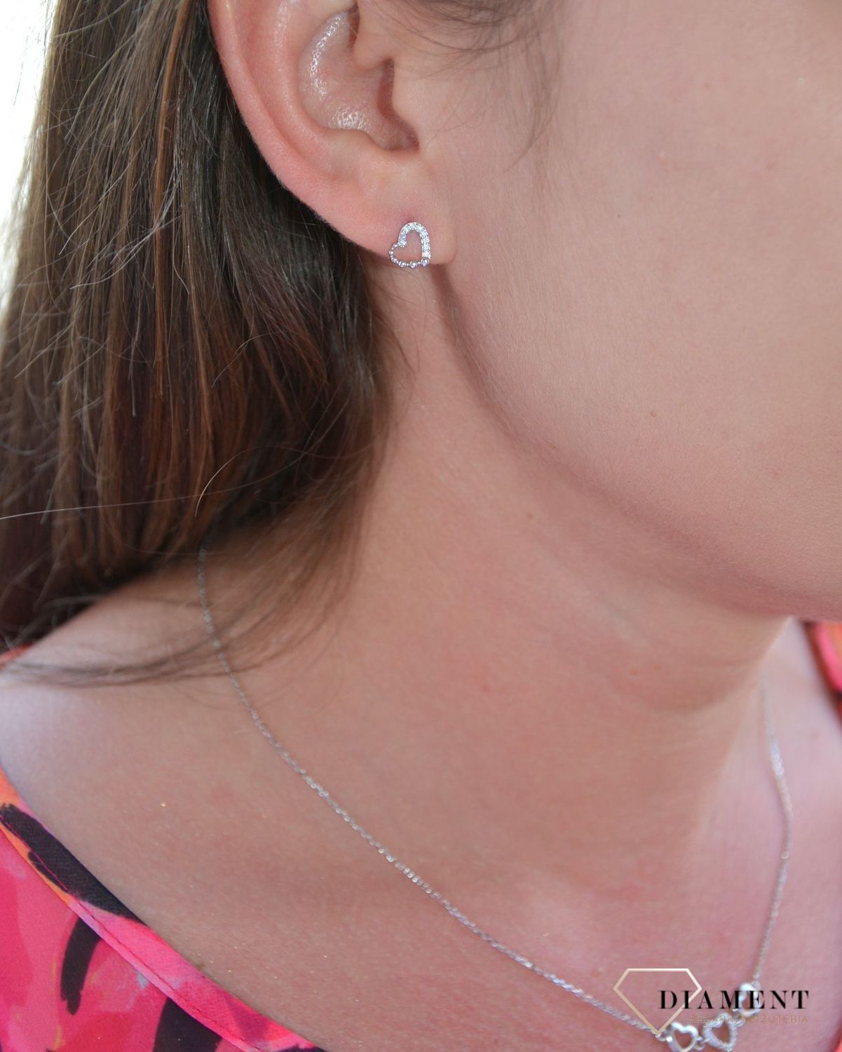 Srebrne kolczyki serce z kuleczkami DIA-KLC-2448-925.jpg