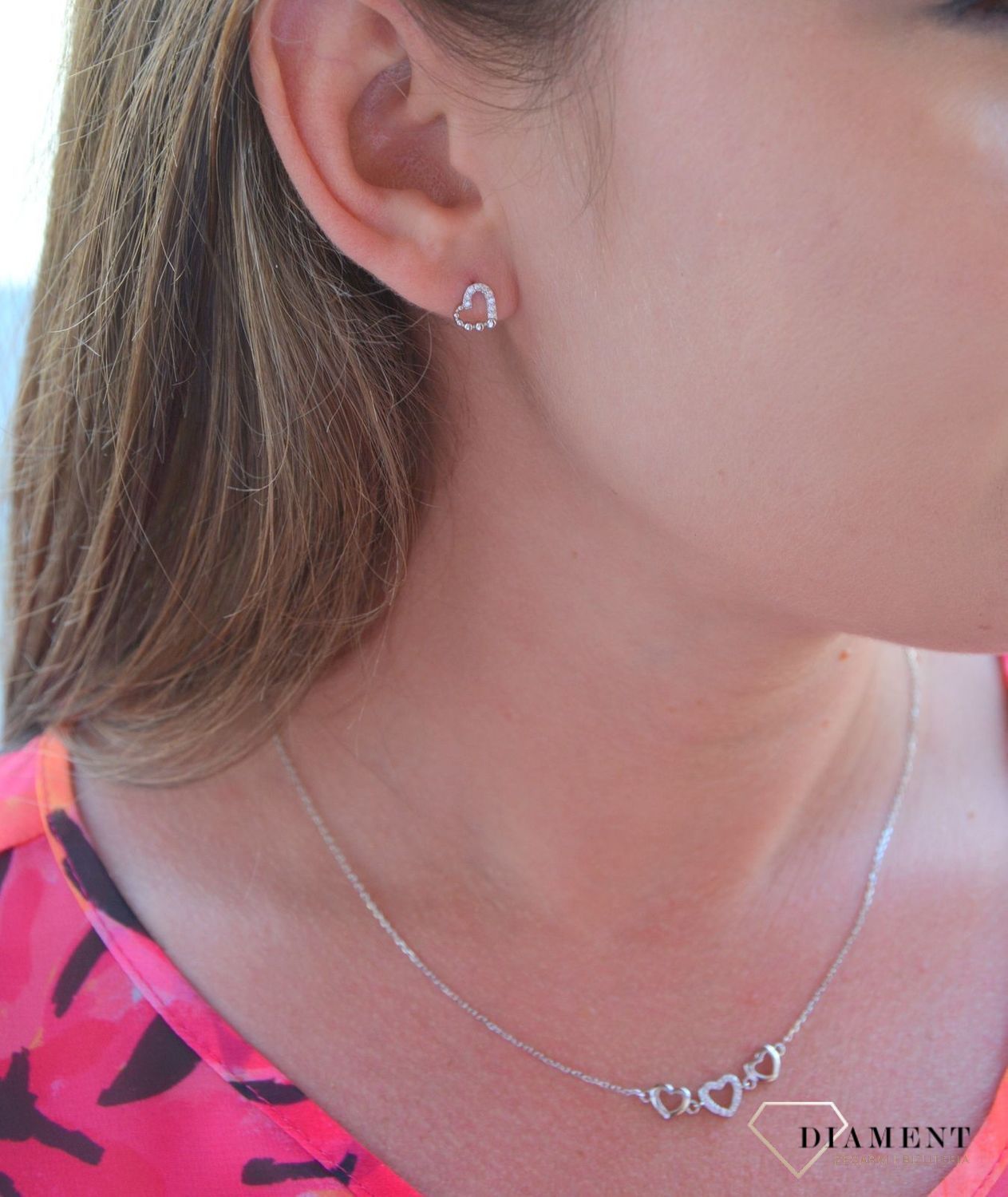 Srebrne kolczyki serce z kuleczkami DIA-KLC-2448-925.jpg