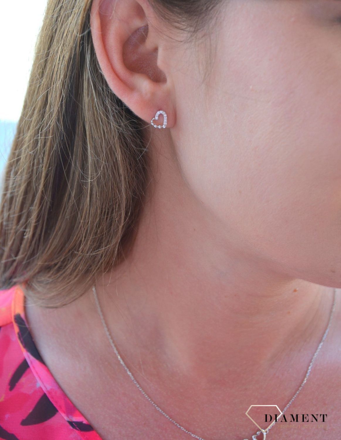 Srebrne kolczyki serce z kuleczkami DIA-KLC-2448-925.jpg