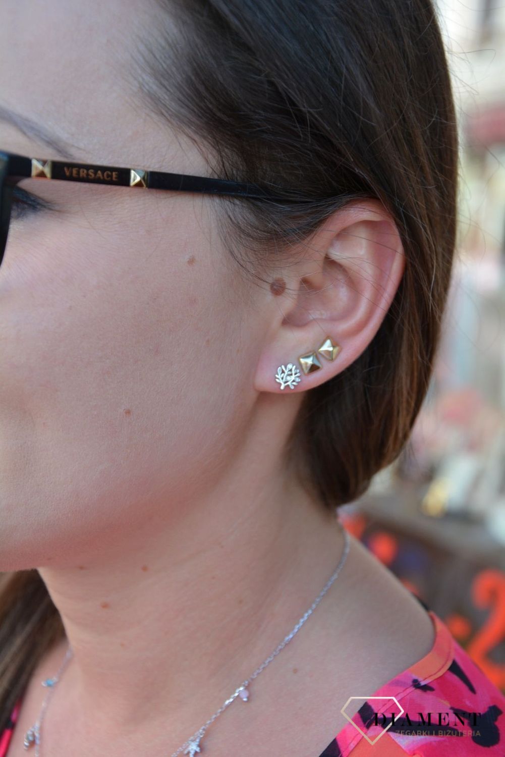 Srebrne kolczyki w kształcie drzewka ozdobione cyrkonią DIA-KLC-2456-925.jpg