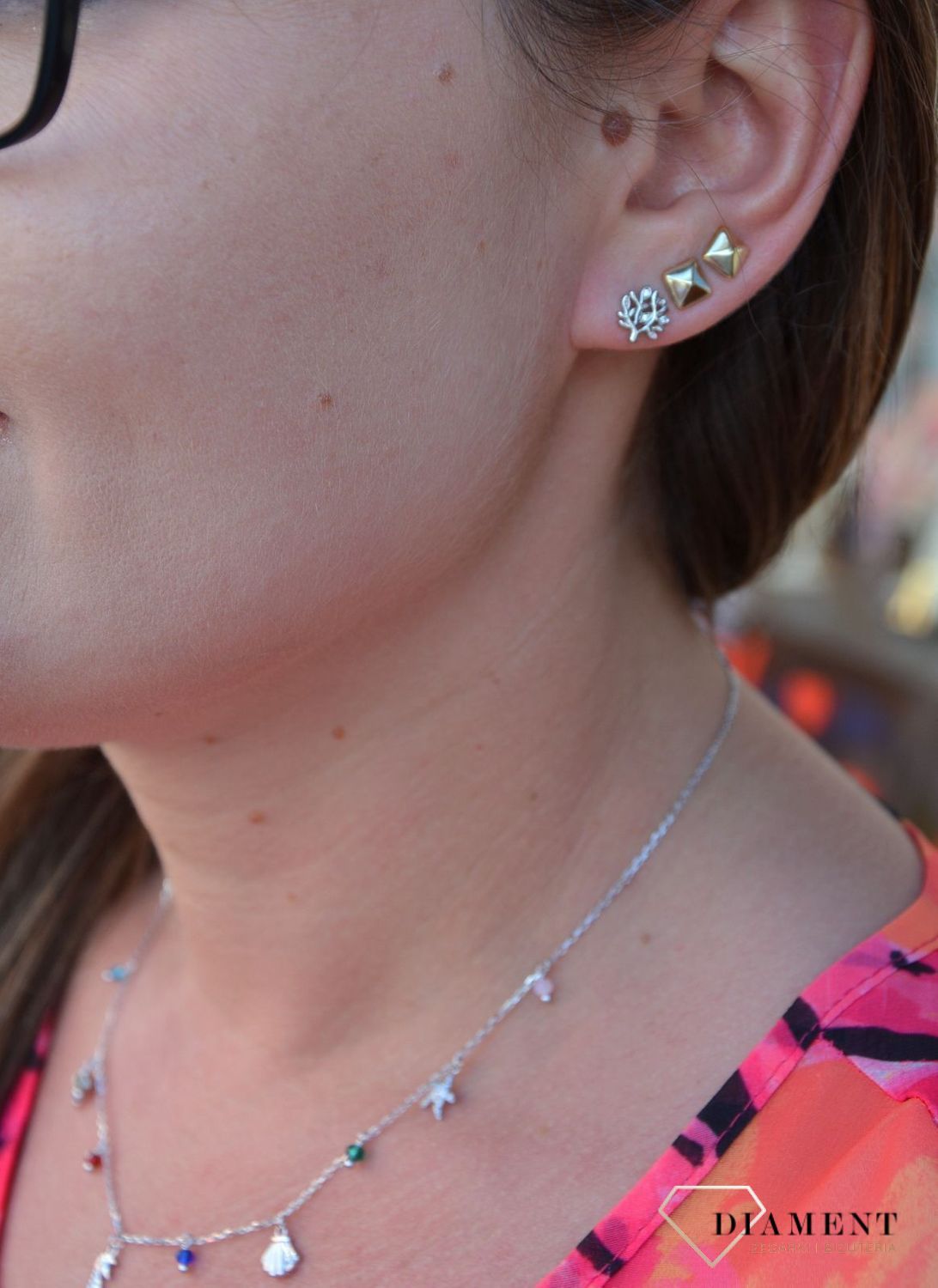 Srebrne kolczyki w kształcie drzewka ozdobione cyrkonią DIA-KLC-2456-925.jpg