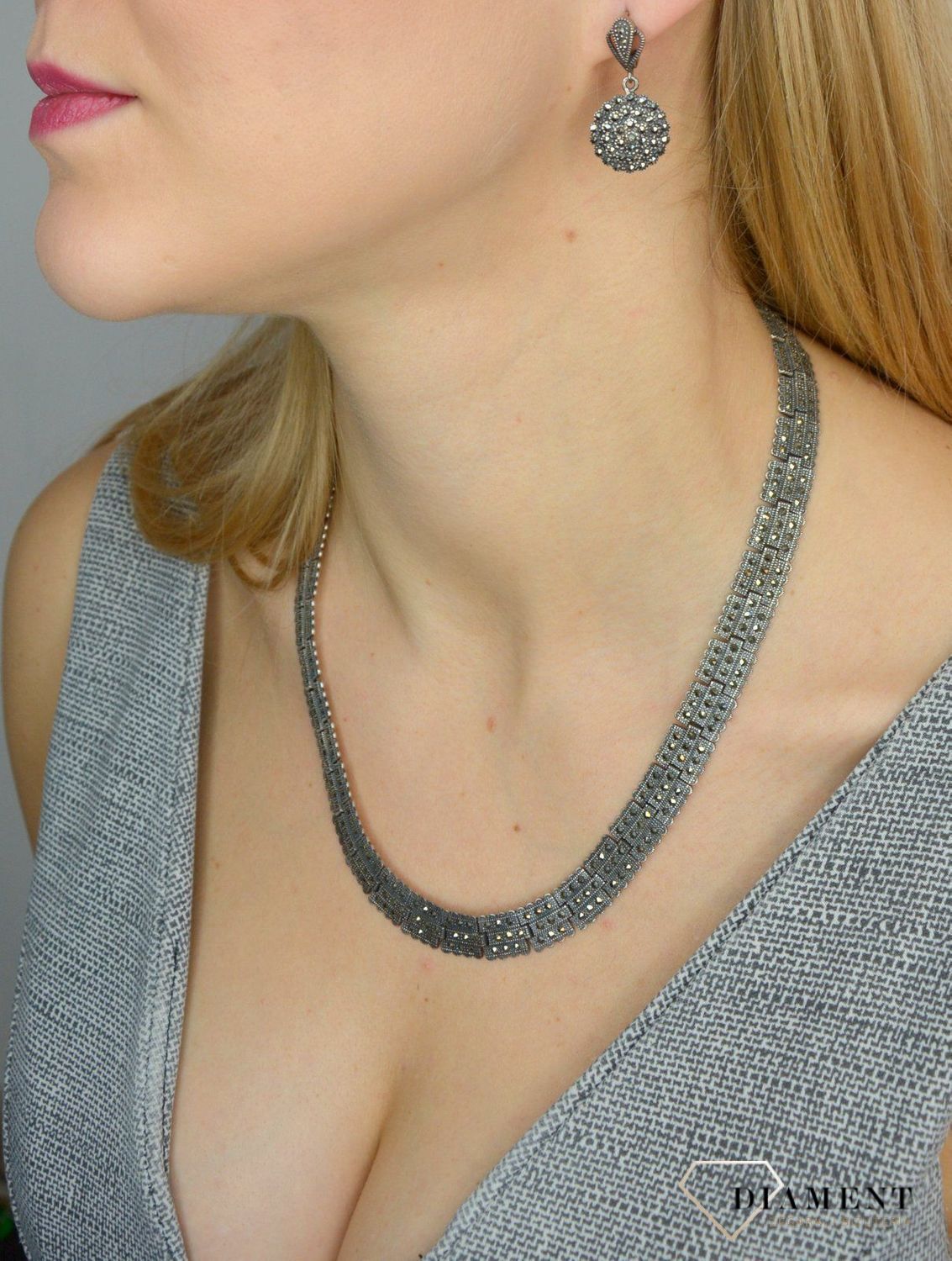 Srebrne kolczyki z markazytami DIA-KLC-2507-925.jpg