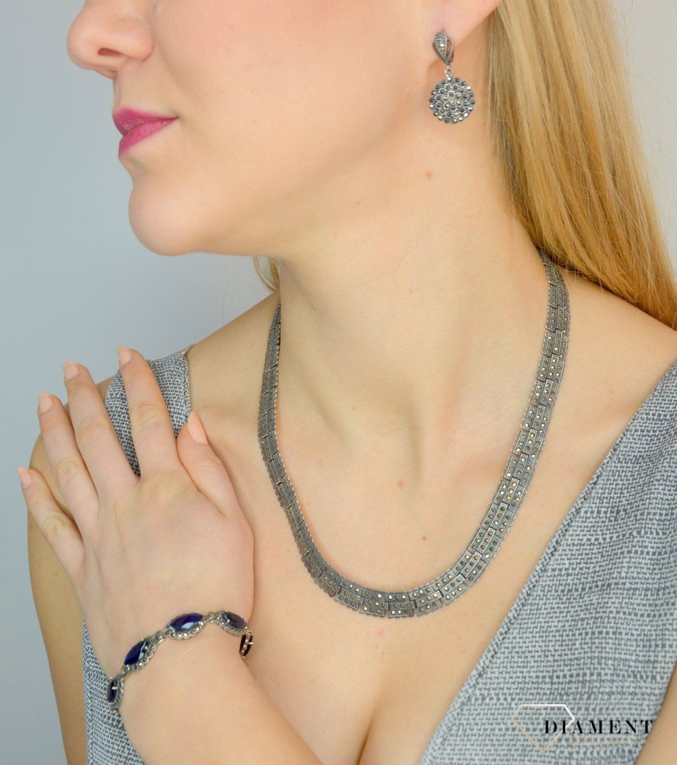 Srebrne kolczyki z markazytami DIA-KLC-2507-925.jpg