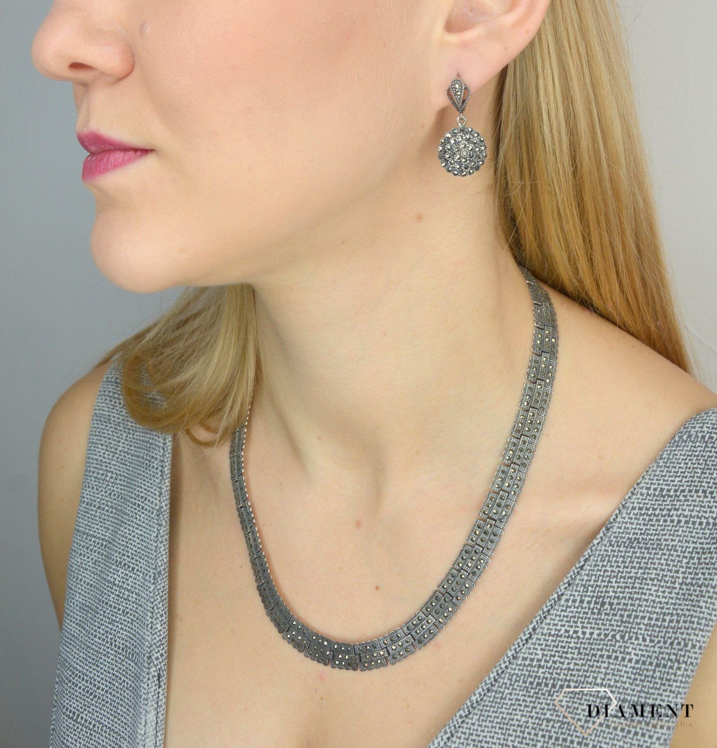 Srebrne kolczyki z markazytami DIA-KLC-2507-925.jpg