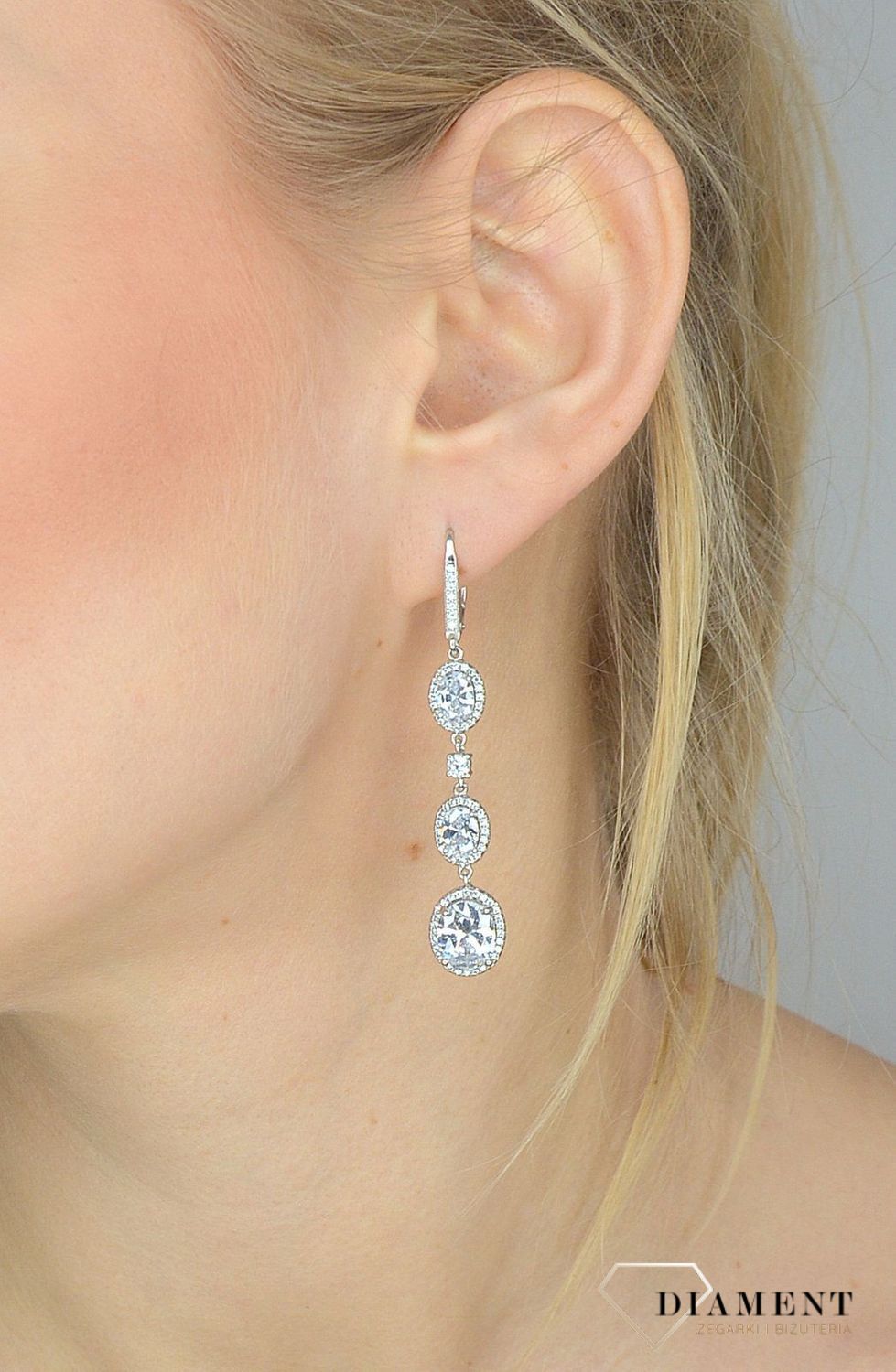 Srebrne kolczyki wiszące 925 prosta elegancja DIA-KLC-2552-925.jpg