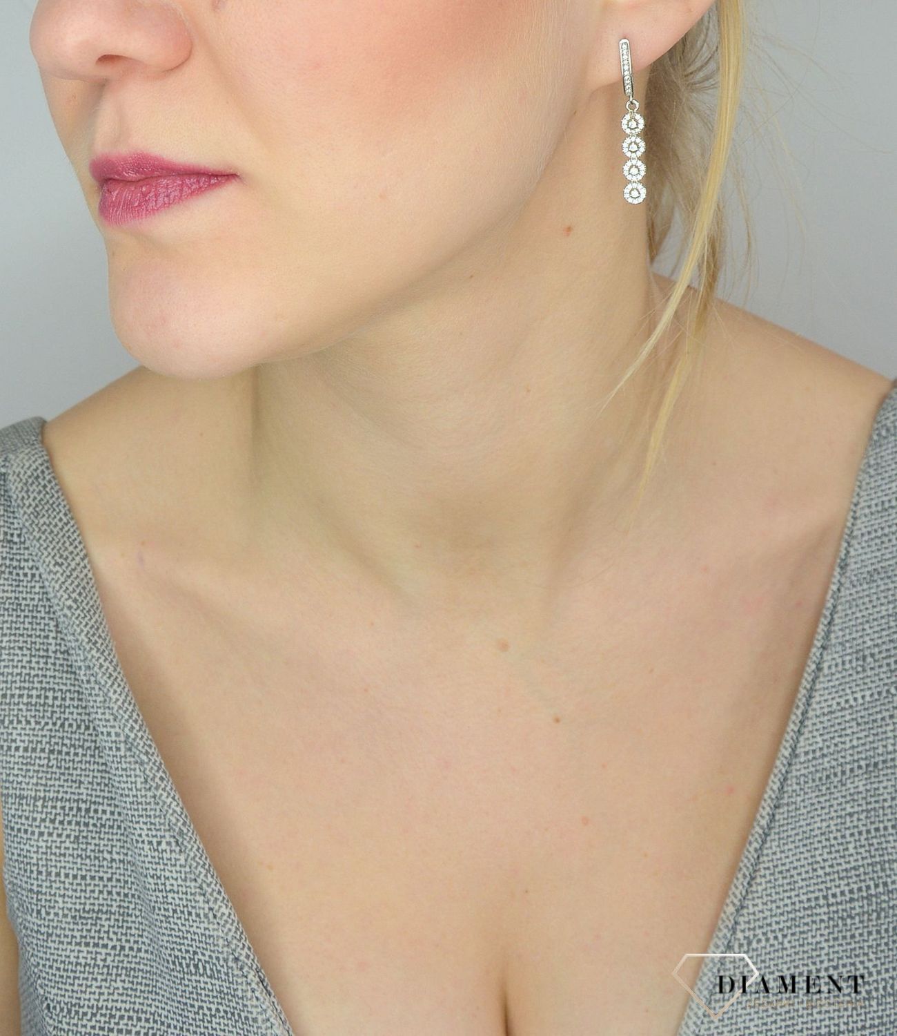 Srebrne kolczyki 925 wiszące z cyrkonią DIA-KLC-2553-925.jpg