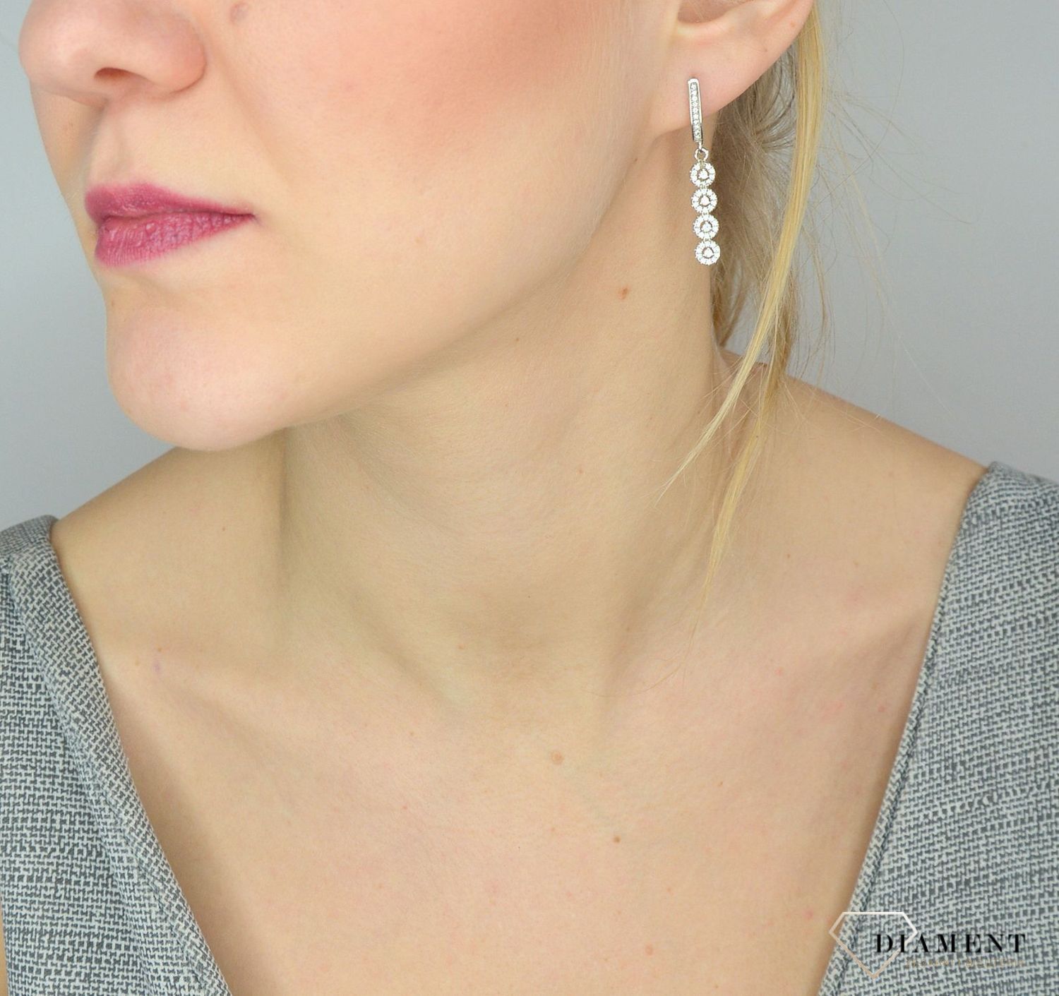 Srebrne kolczyki 925 wiszące z cyrkonią DIA-KLC-2553-925.jpg