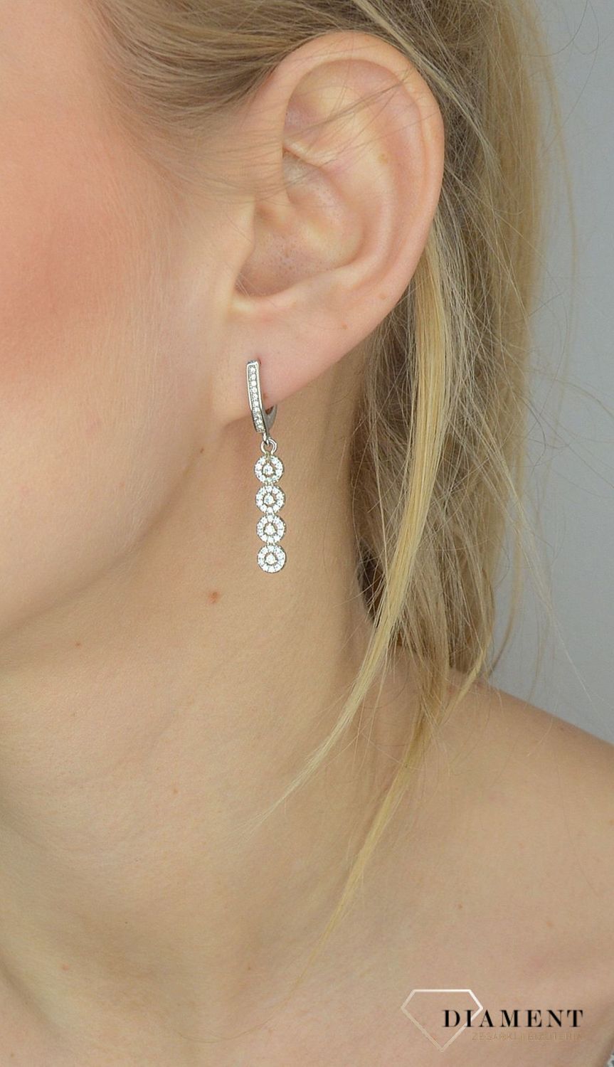 Srebrne kolczyki 925 wiszące z cyrkonią DIA-KLC-2553-925.jpg