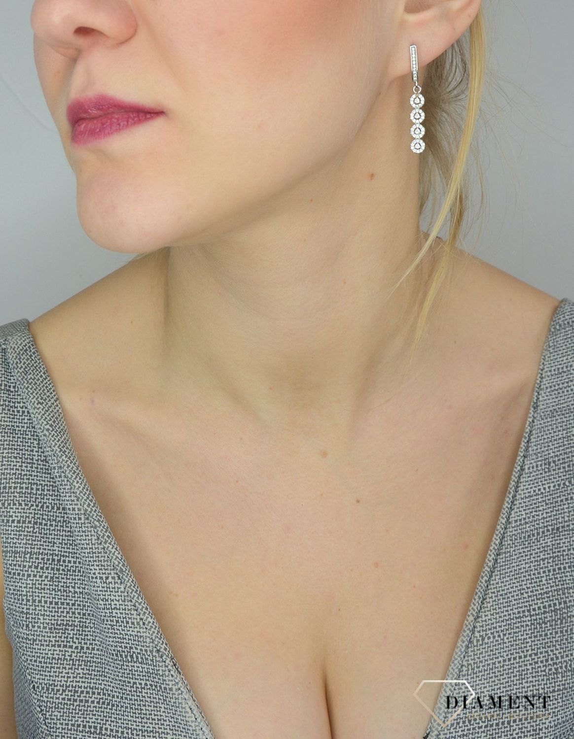 Srebrne kolczyki 925 wiszące z cyrkonią DIA-KLC-2553-925.jpg