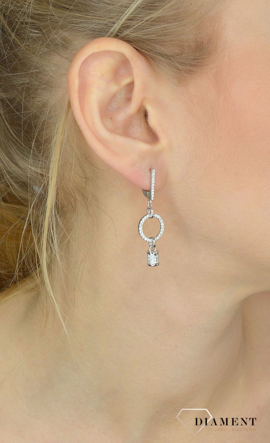 Srebrne kolczyki 925 wiszące z cyrkonią DIA-KLC-2558-925.jpg