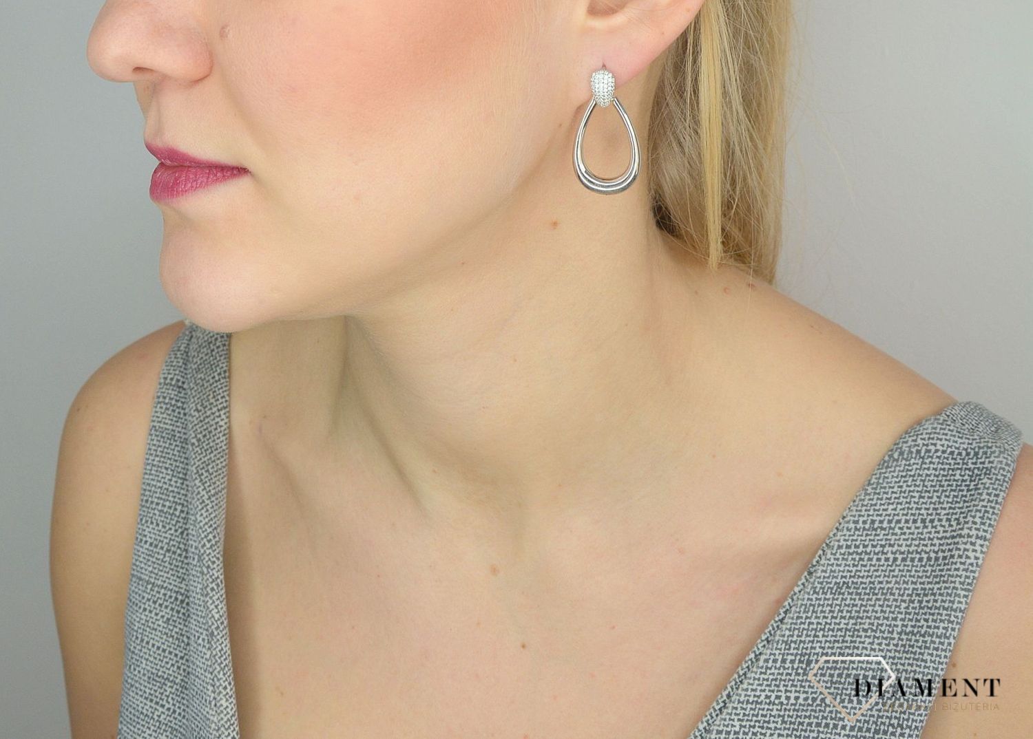 Srebrne kolczyki 925 wiszące z cyrkonią DIA-KLC-2559-925.jpg