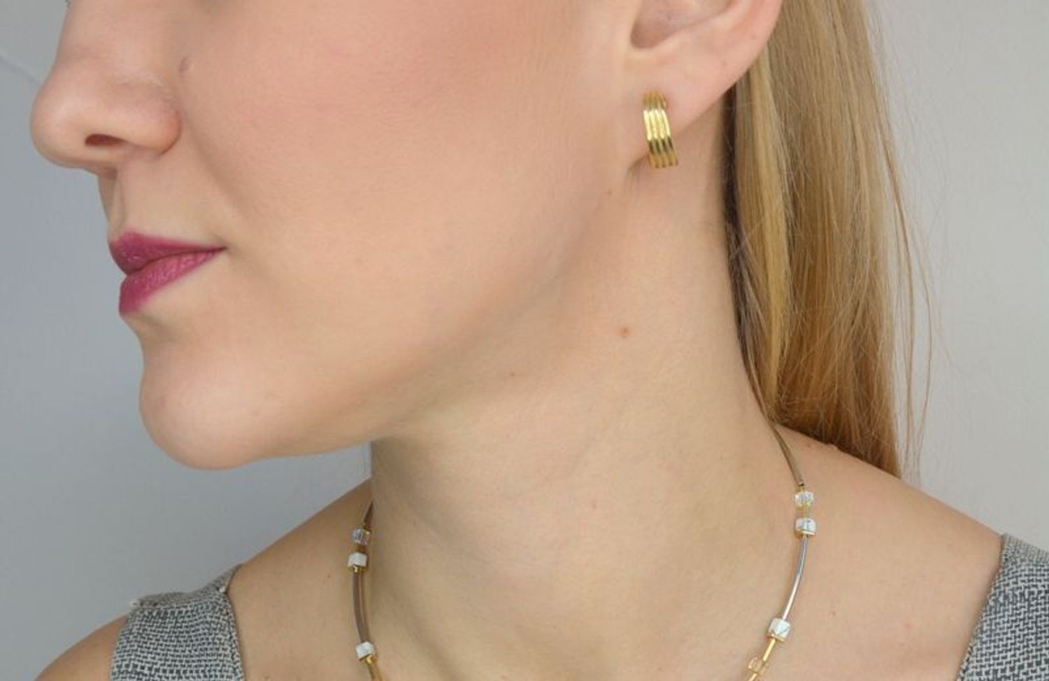 Złote kolczyki koła 585 'gładki blask' DIA-KLC-2592-585.jpg