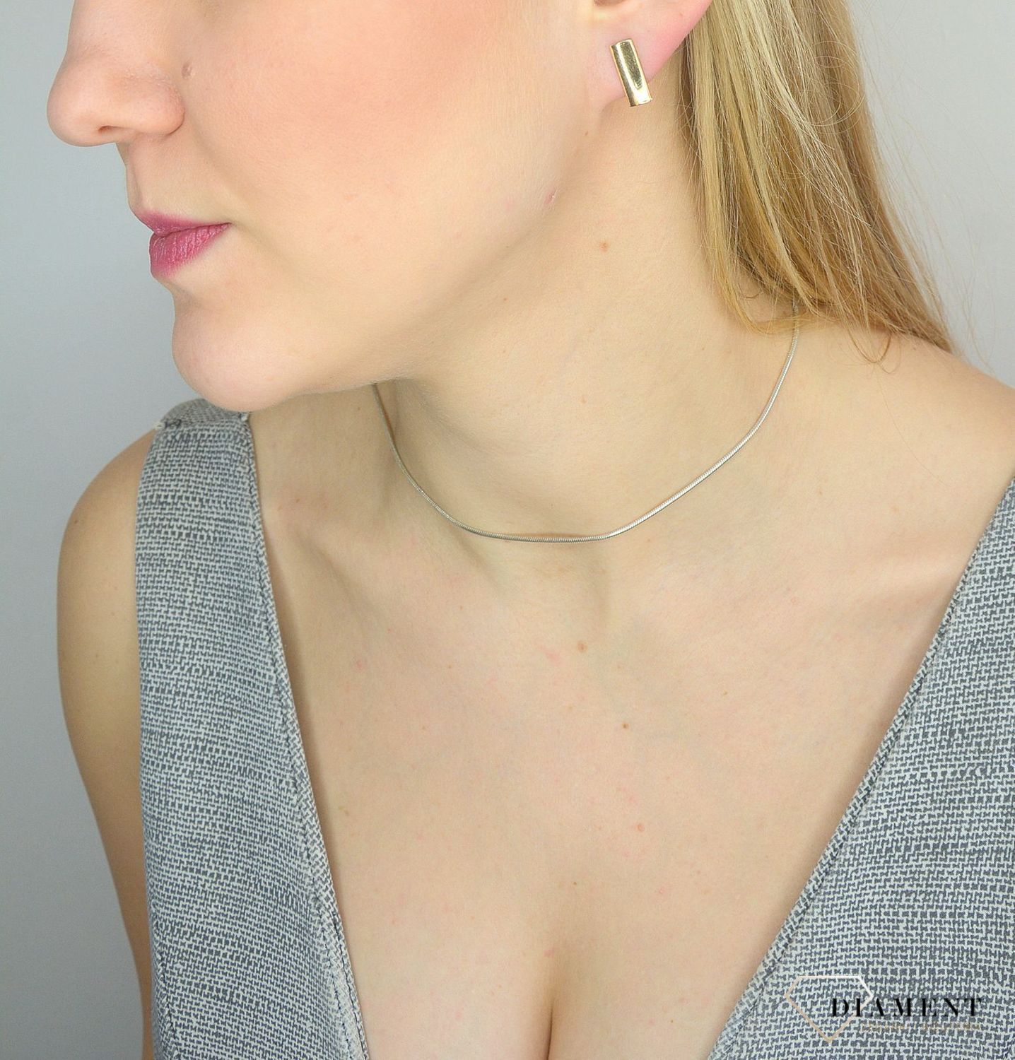 Złote kolczyki 585 gładkie blaszki DIA-KLC-2618-585.jpg