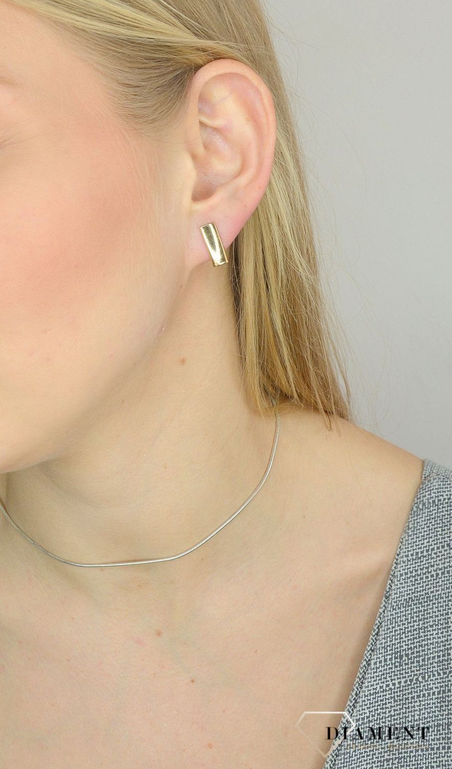 Złote kolczyki 585 gładkie blaszki DIA-KLC-2618-585.jpg