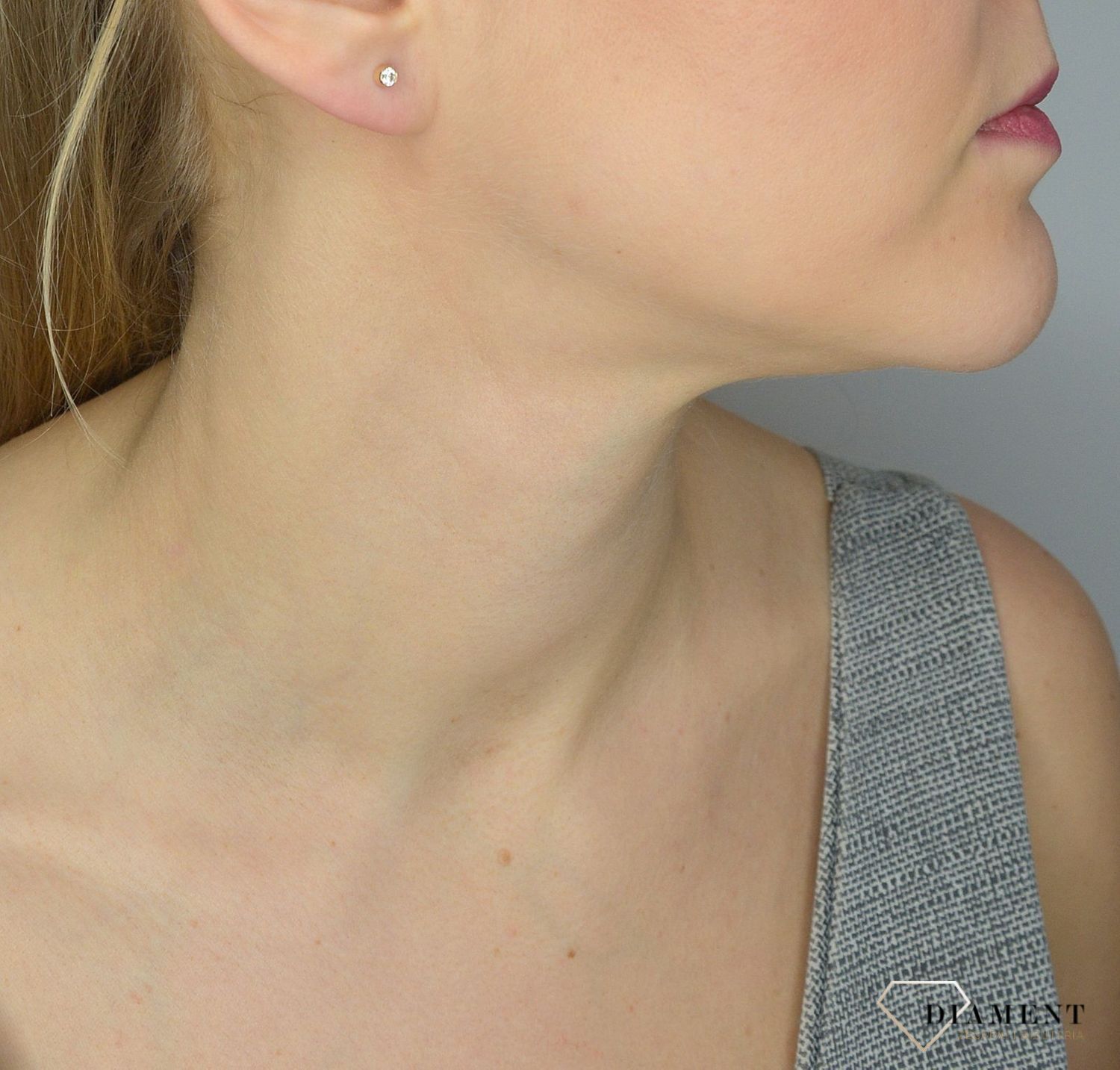 Złote kolczyki 585 złoto z cyrkonią DIA-KLC-2629-585.jpg