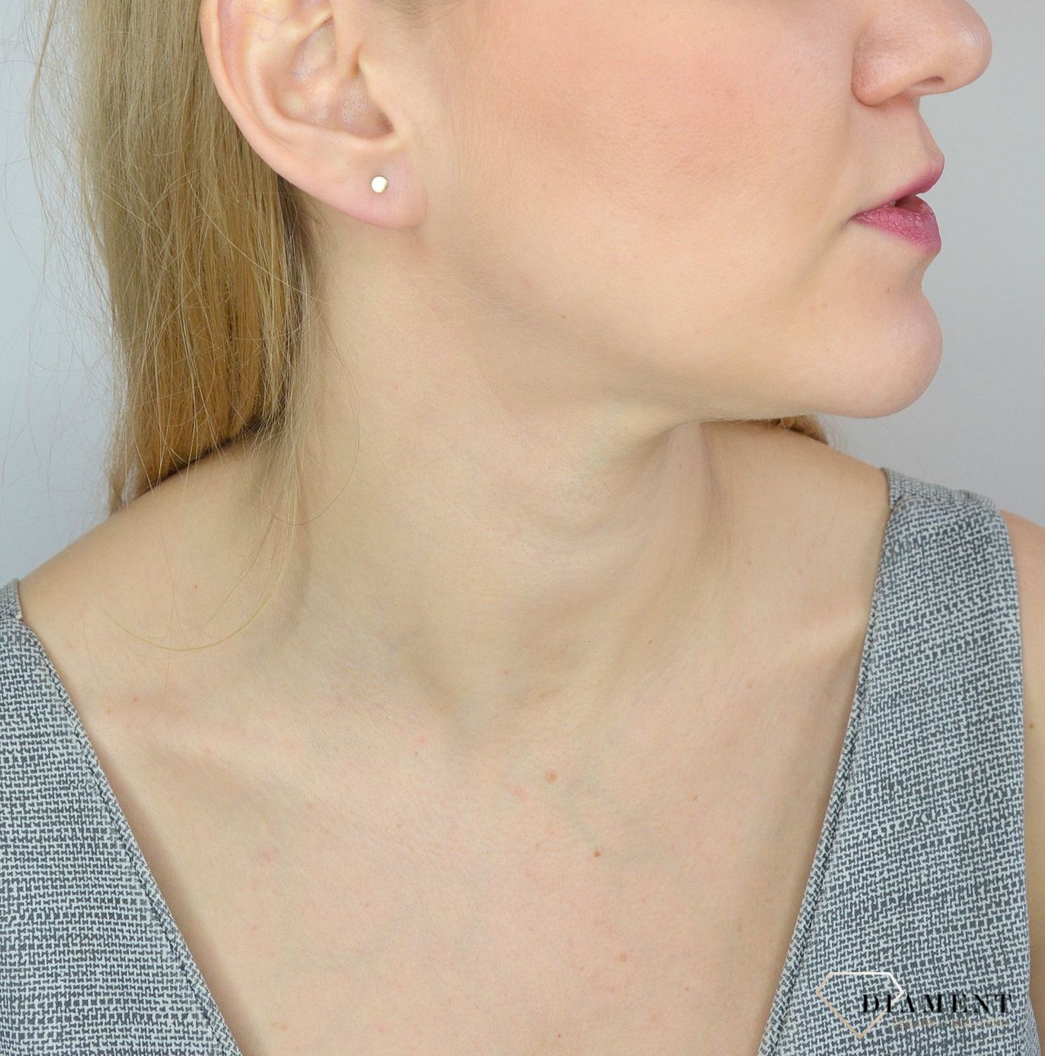 Złote kolczyki 585 malutkie kółka DIA-KLC-2647-585.jpg