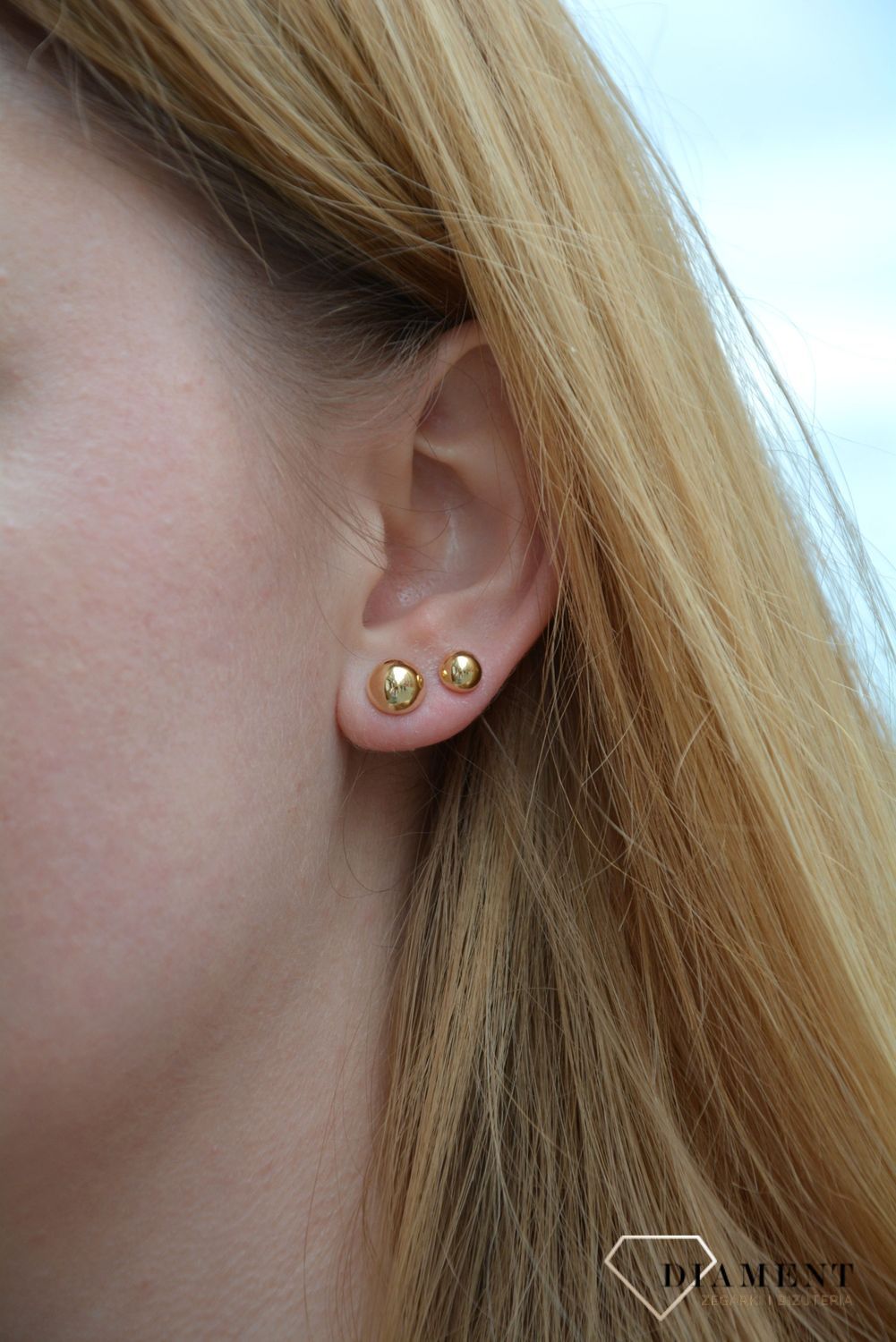 Złote kolczyki 585 kulki KLC-000000-544-585.jpg
