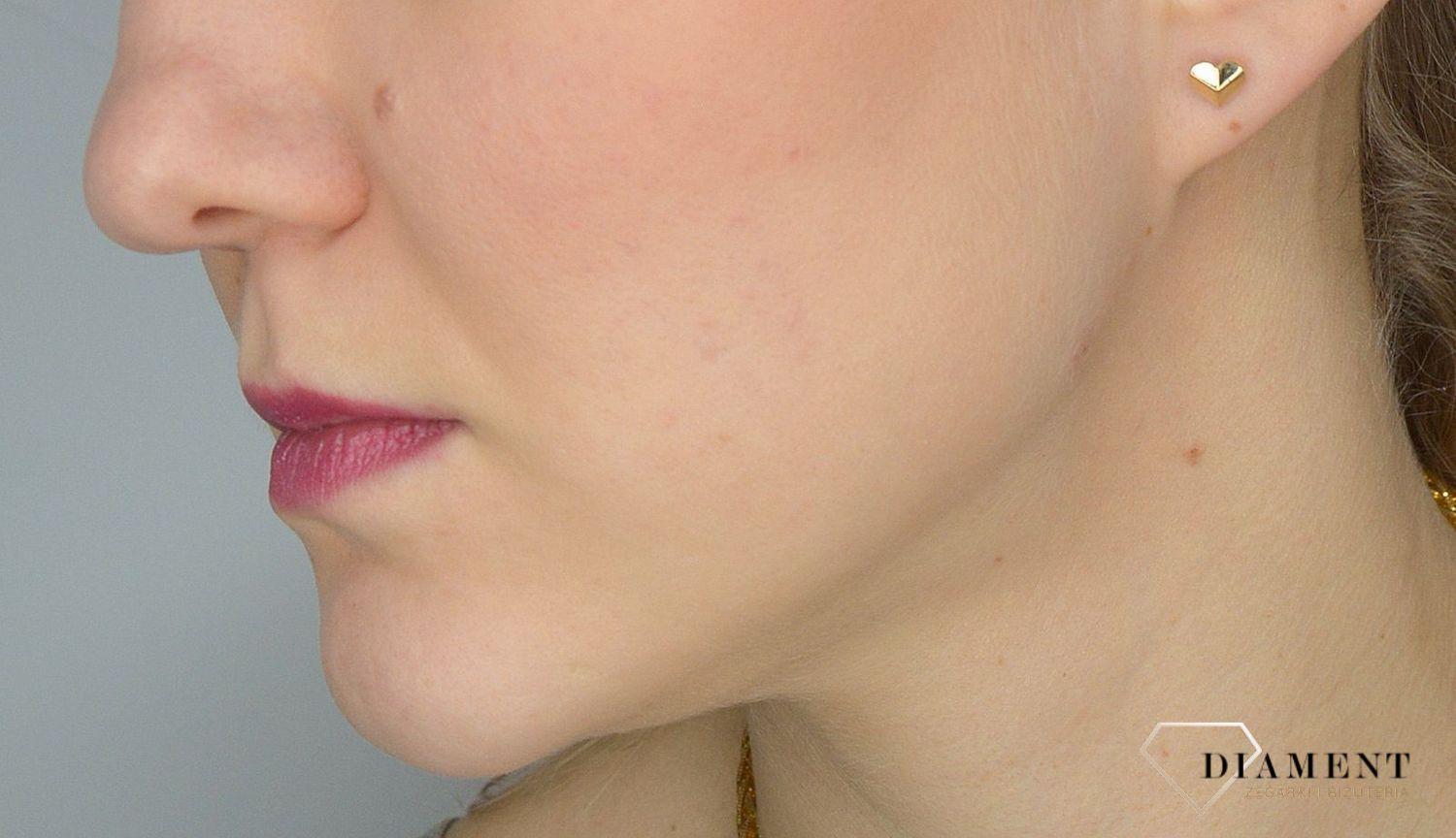 Złote kolczyki 585 trójwymiarowe serca DIA-KLC-2669-585.jpg