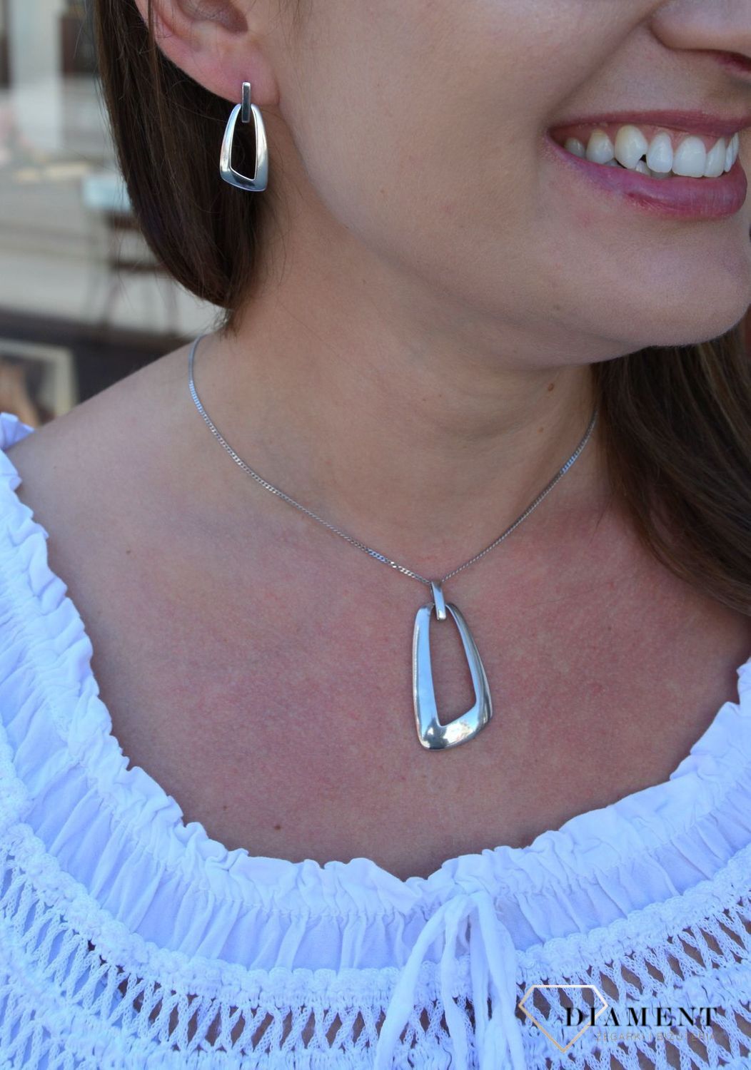 Srebrne kolczyki geometryczny kształt DIA-KLC-30910925.jpg